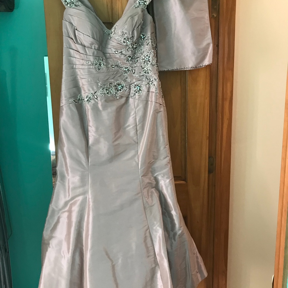 Women’s satin gown
